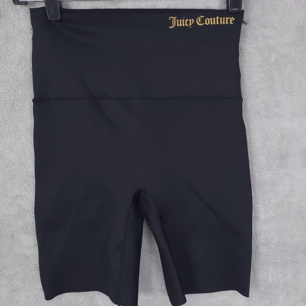Juicy Couture Women's M Body Shaping Scuba Biker High Shorts Style‎ 7485